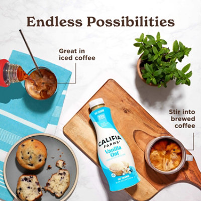 Califia Farms Vanilla Oat Milk Coffee Creamer - 25.4 Fl. Oz. - Image 2
