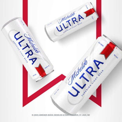 Michelob ULTRA 4.2% ABV Light Beer In Cans - 12-16 Fl. Oz. - Image 2