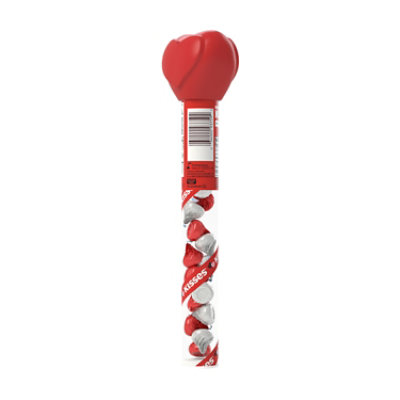 Hersheys Kisses Milk Chocolate Valentines Day Candy Plastic Cane - 2.24 Oz - Image 2