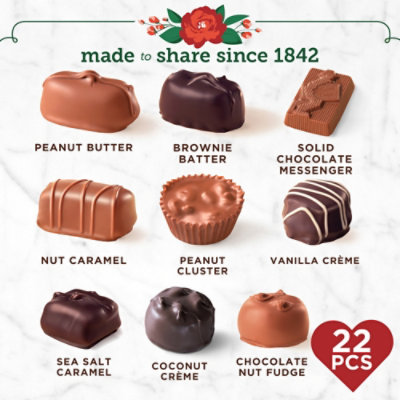 Whitmans Sampler Choc Heart - 10.3 OZ - Image 2