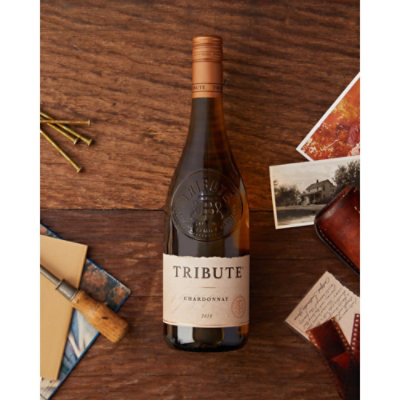 Tribute Chardonnay Wine - 750 ML - Image 4