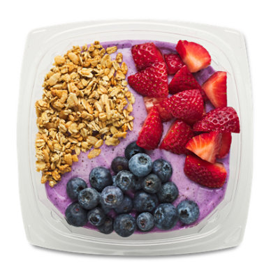 Fresh Made Acai Bowl with Berries & Granola - 16 Oz - Image 1