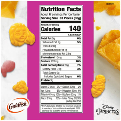 Goldfish Princess Cheddar Crackers - 6.6 Oz - Image 4