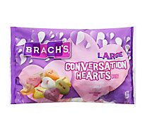 Brachs Large Conversation Hrts - 14 OZ