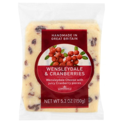 Wensleydale Cheese With Cranberries - 5.3 OZ