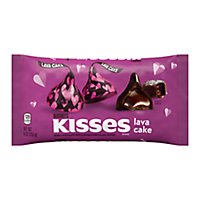 HERSHEY'S Kisses Lava Cake Dark Chocolate With A Gooey Chocolate Center Candy Bag - 9 Oz - Image 1
