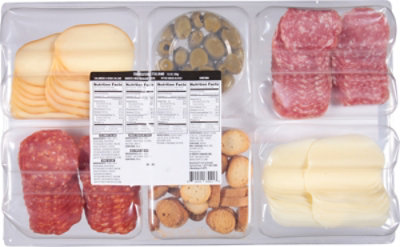 Oberto Charcuterie Platter Olives Crostinis Salame Cheese - 12.3 OZ - Image 6