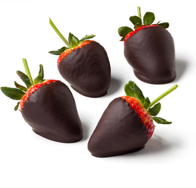 Chocolate Covered Strawberries 4 Count - 6 Oz - Image 1
