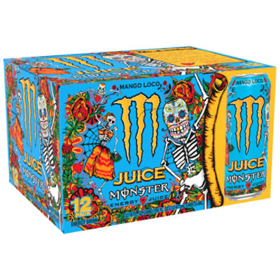 Monster Energy Juice Monster Mango Loco, Energy + Juice, Energy