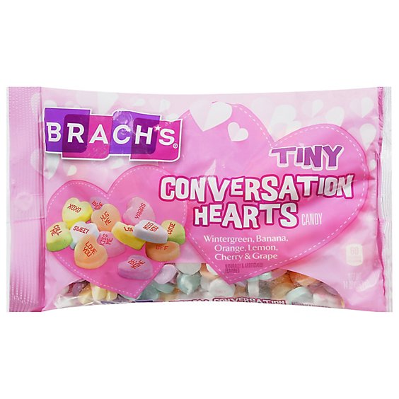 Brachs Tiny Conversation Heart - 14 OZ