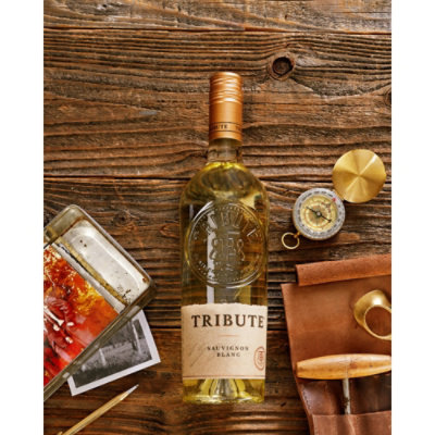 Tribute Sauvignon Blanc White Wine - 750 Ml - Image 3
