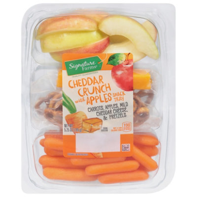 Signature Select/Farms Snack Tray Cheddar Crunch Apples - 6.5 Oz - Image 2