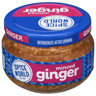 Spice World Ginger Minced - EA