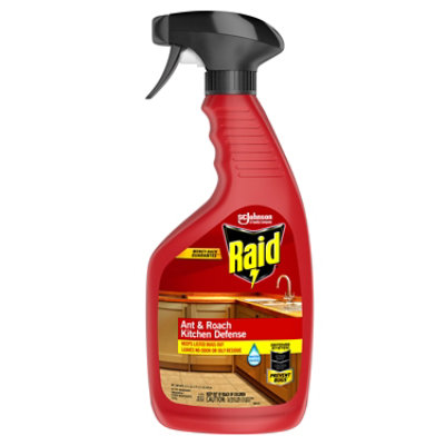 Raid Kitchen Defense Spray Ant and Roach Killer 22 oz