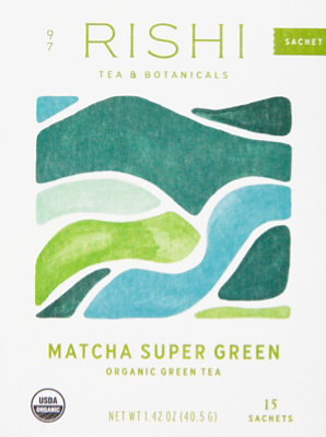 Rishi Tea Matcha Super Green Tea - 15 CT - Image 2