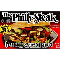 Philly Sandwich Steaks - 9 OZ - Image 2