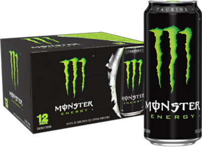 Monster Energy Original - 12 - 16 Fl. Oz. - Image 1