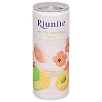 Riunite White Sangria Can Wine - 4-250 ML - Image 1