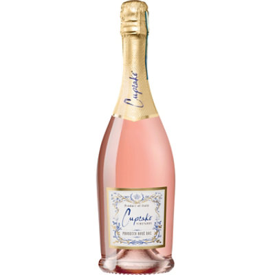 Cupcake Vineyards Prosecco Rose Wine - 750 ML - Image 1