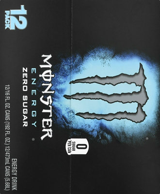 Monster Energy Zero Sugar Energy Drink - 12-16 Fl. Oz. - Image 3