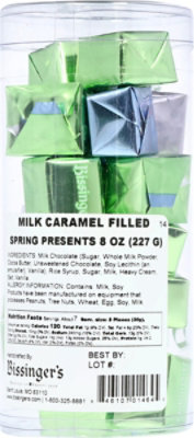 Bissinger Milk Choc Caramel Filled Spring Presents - 8OZ - Image 6