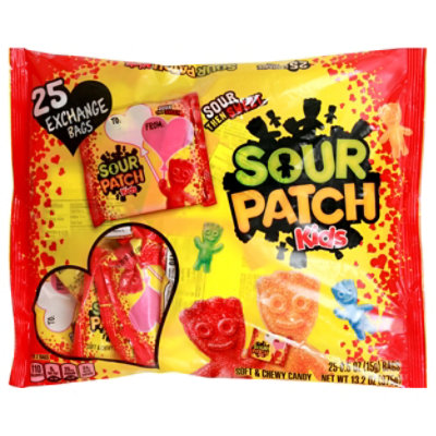 Sour Patch Kids Valentine Treat Size 25 Count - 13.23 Oz