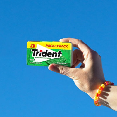 Trident Gum Spearmint - 28 CT - Image 4