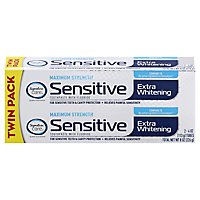 Signature Care Toothpaste Sensitive Extra Whitening Twin Pack - 2-4 OZ - Image 4