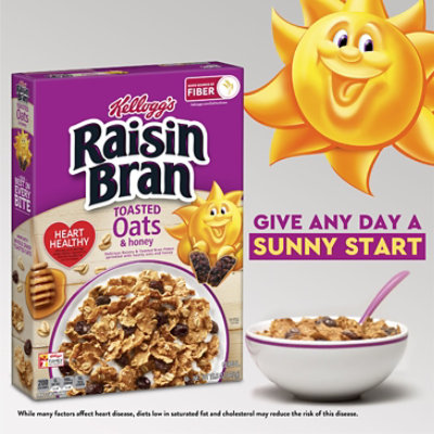 Raisin Bran Crunch Breakfast Cereal Toasted Oats and Honey - 15.6 Oz