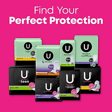 U by Kotex Teen Ultra Thin Unscented Extra Absorbency Feminine Pads With Wings - 28 Count - Image 7