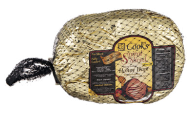 Cooks Ham Spiral Sliced Honey Half - 10 Lb
