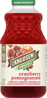 R.W. Knudsen Family Organic Cranberry Pomegranate Juice - 32 Fl. Oz. - Image 2