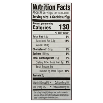 Gingerbread Boy Cookies - 6 OZ - Image 3