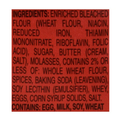 Gingerbread Boy Cookies - 6 OZ - Image 4