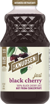 R.W. Knudsen Family Just Black Cherry Juice - 32 Fl. Oz. - Image 2