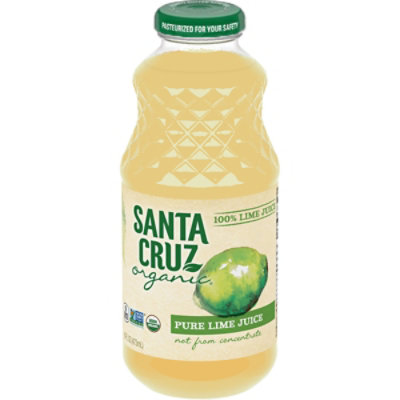 Santa Cruz Organic 100% Pure Lime Juice - 16 Fl. Oz. - Image 5