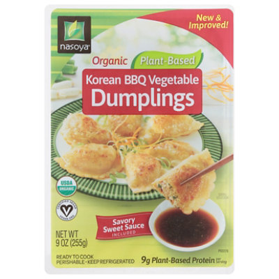 Nasoya Dumplings Korean Bbq Vegt - 9 OZ - Image 3