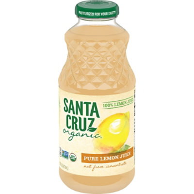 Santa Cruz Organic 100% Pure Lemon Juice - 16 Fl. Oz. - Image 3