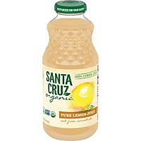 Santa Cruz Juice Lemon 100% - 16 FZ - Image 1