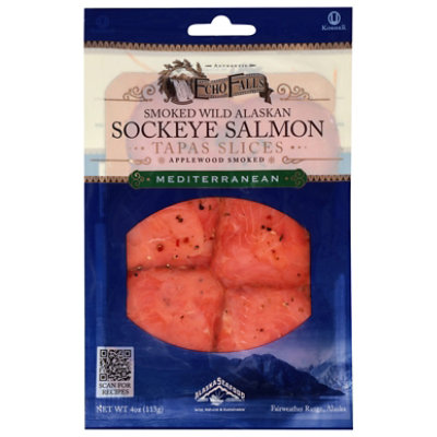 Echo Falls Alaskan Sockeye Salmon Tapas - 4 OZ - Image 1