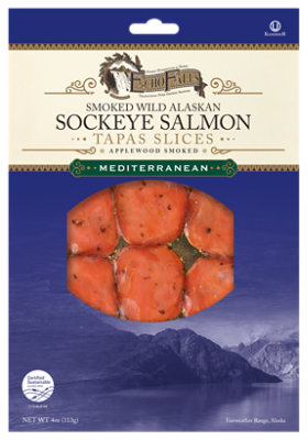 Echo Falls Alaskan Sockeye Salmon Tapas - 4 OZ - Image 1