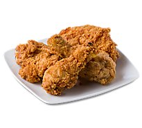 Deli Fried Chicken Mixed 4 Piece Hot - Each (Available After 10 AM)