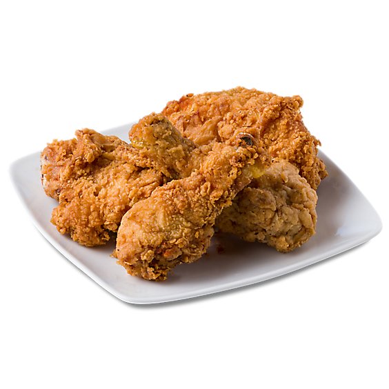 Deli Fried Chicken Mixed 4 Count Hot - Each (Available After 10 AM)