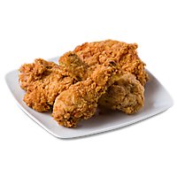 Deli Fried Chicken Mixed 4 Count Hot - Each (Available After 10 AM) - Image 1