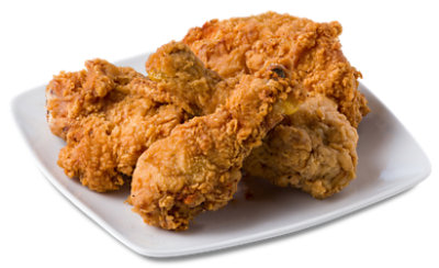 Deli Fried Chicken Mixed 4 Piece Hot - Each (Available After 10 AM) - Image 1