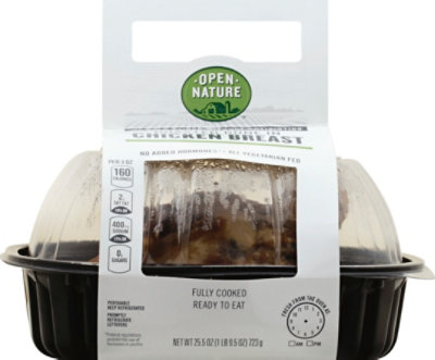 Open Nature Roasted Bone-In Chicken Breast Hot - 25.5 Oz (Available After 10 AM) - Image 2