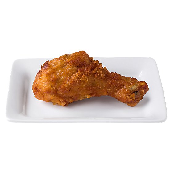 Deli Fried Chicken Drumstick Hot - Each (available after 10am)
