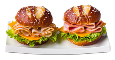 Boar's Head Bbq Pulled Pork Flatbread Sandwich Fs - EA - Image 1