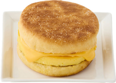 Egg And Cheese English Muffin Hot - Each - Image 1