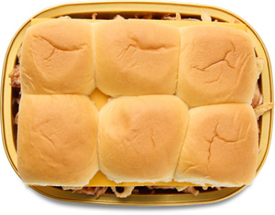 ReadyMeals BBQ Brisket Sliders 6 Count Cold - Each - Image 1